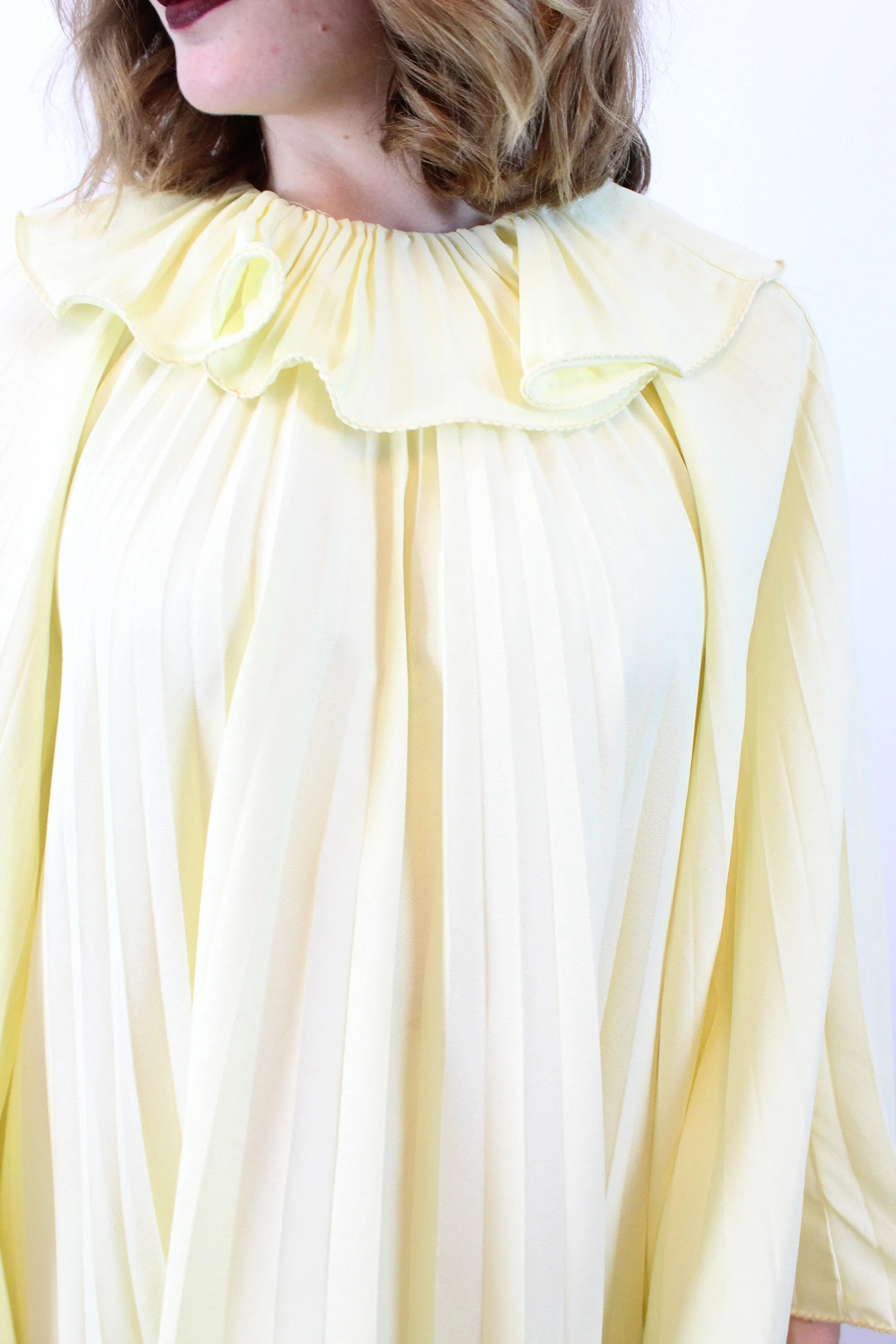 1960s ST ROGUE trapeze pleated mini dress all sizes | new spring