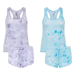 2 Pack Racerback Short Set