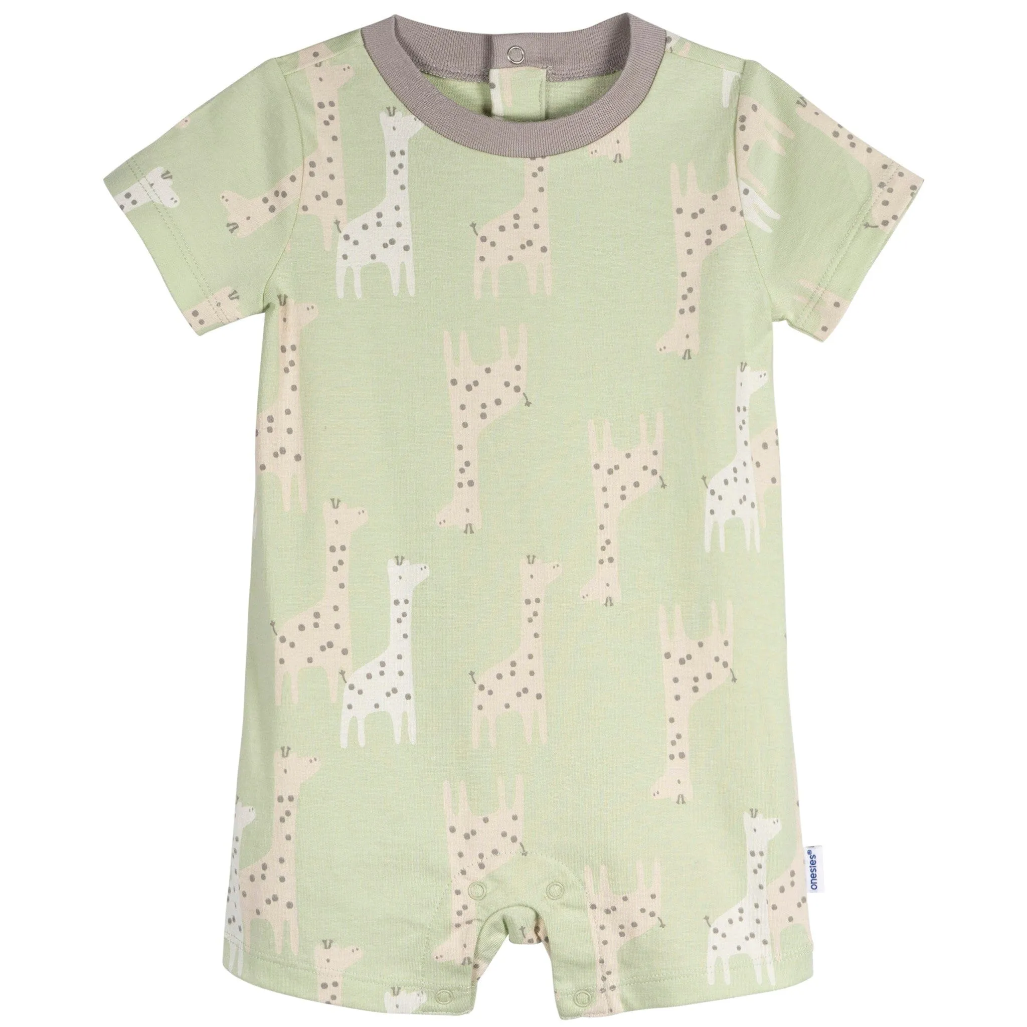 3-Pack Baby Neutral Hello Rompers