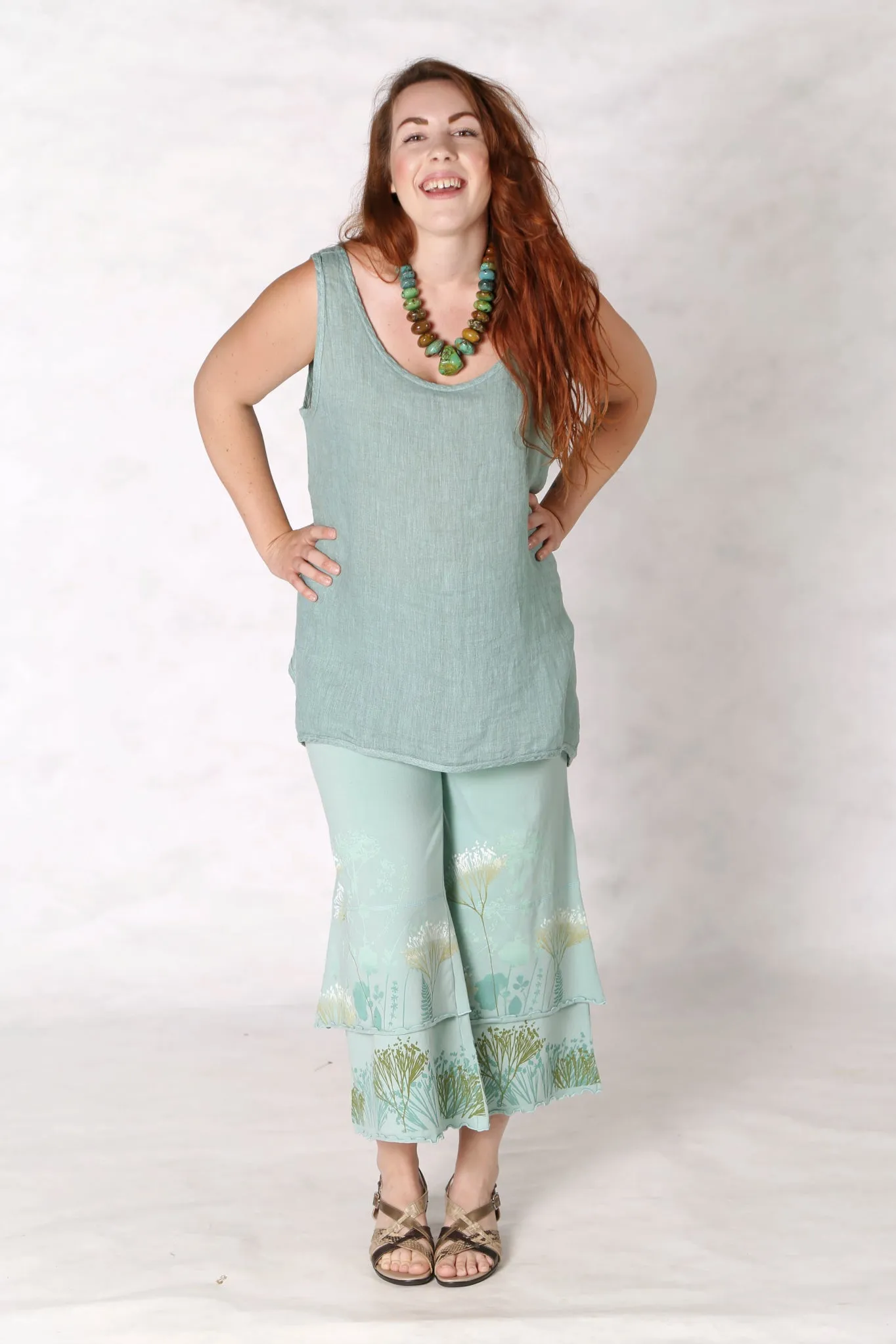 3239 Wide Petaloon Mint-P