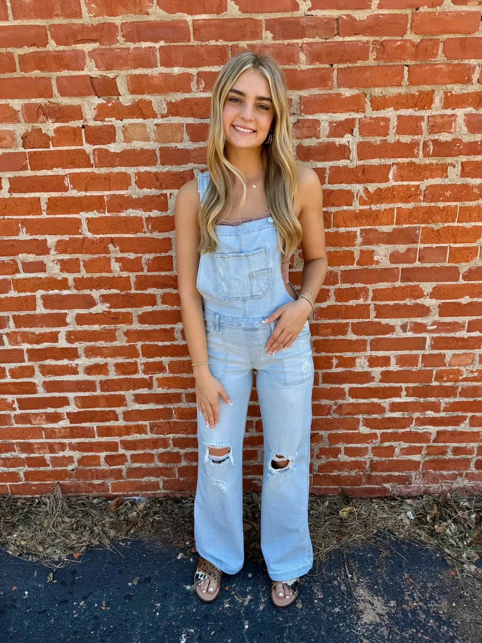 50% Off - Autumn Days Ahead Denim Risen Jeans Overalls