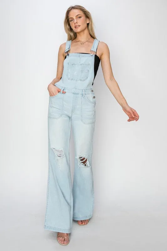 50% Off - Autumn Days Ahead Denim Risen Jeans Overalls