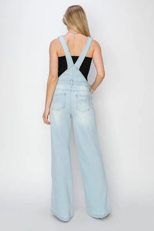 50% Off - Autumn Days Ahead Denim Risen Jeans Overalls