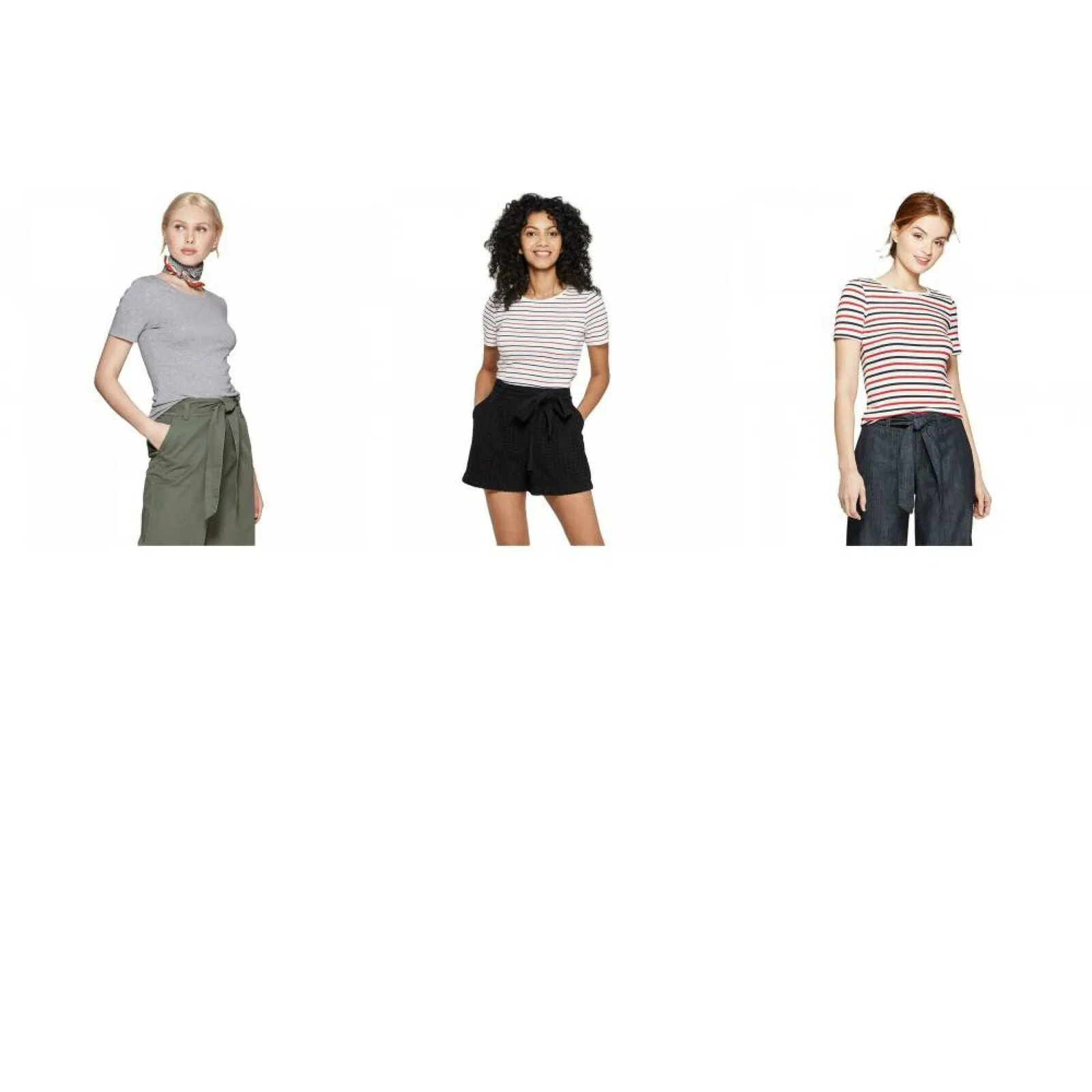 A New Day Women's Short Sleeve Fitted Crew T-Shirt
