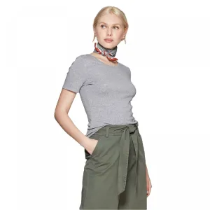 A New Day Women's Short Sleeve Fitted Crew T-Shirt