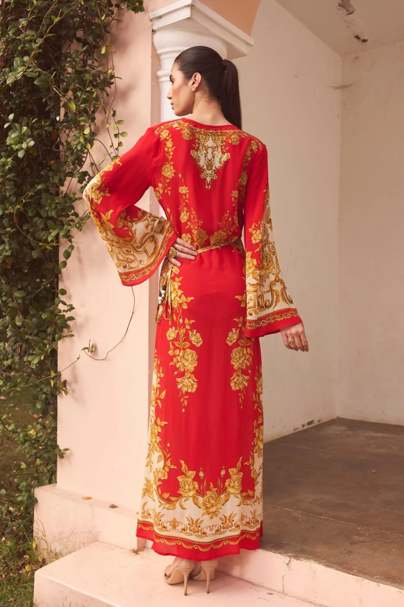 A NIGHT IN SHANGHAI WRAP DRESS