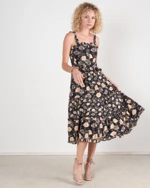 adyna dress - noir floral nof