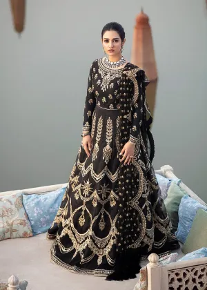 Afrozeh Maxi Frock in Black Color #Y6194