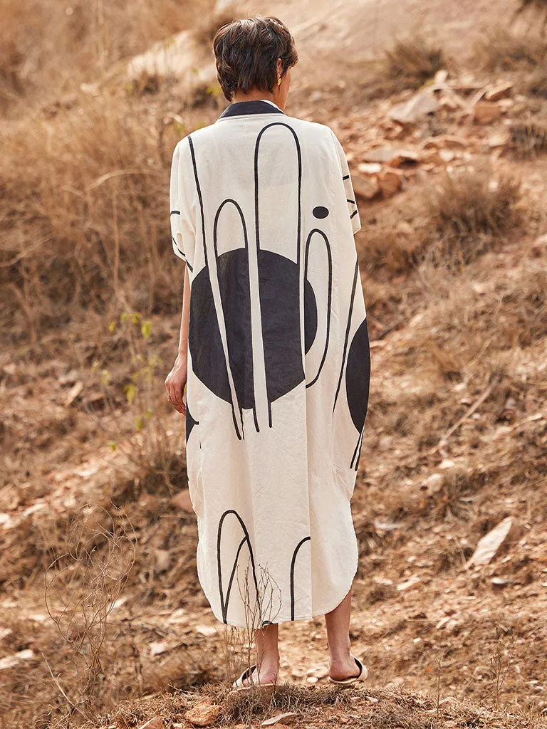 Agave Kaftan Dress