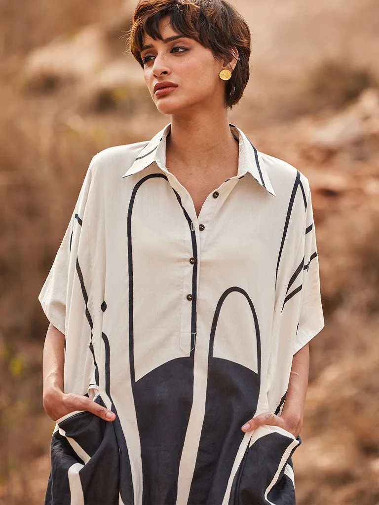 Agave Kaftan Dress