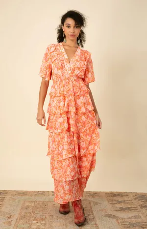 ainsley tiered dress