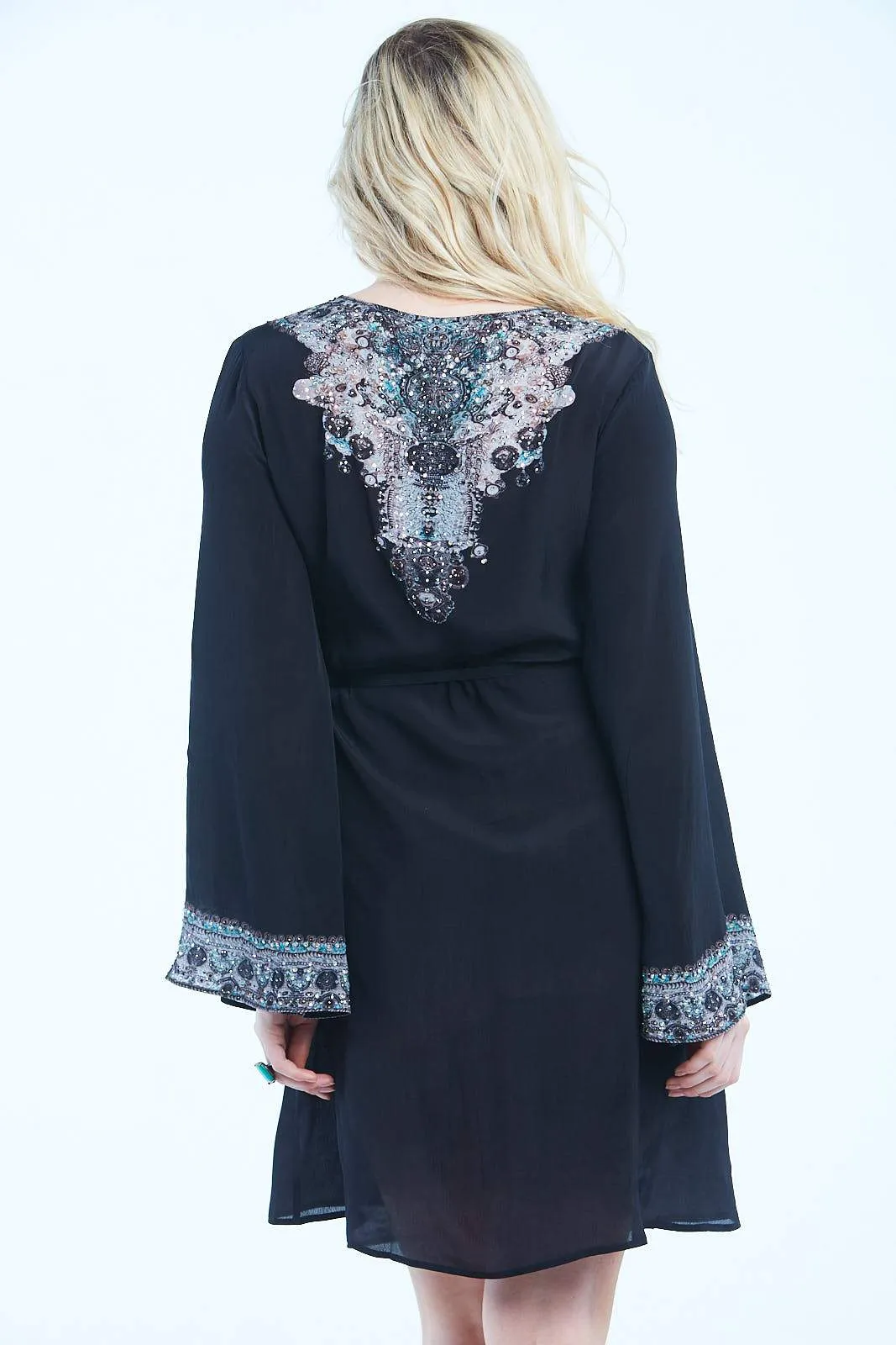 Alice Short Wrap Dress
