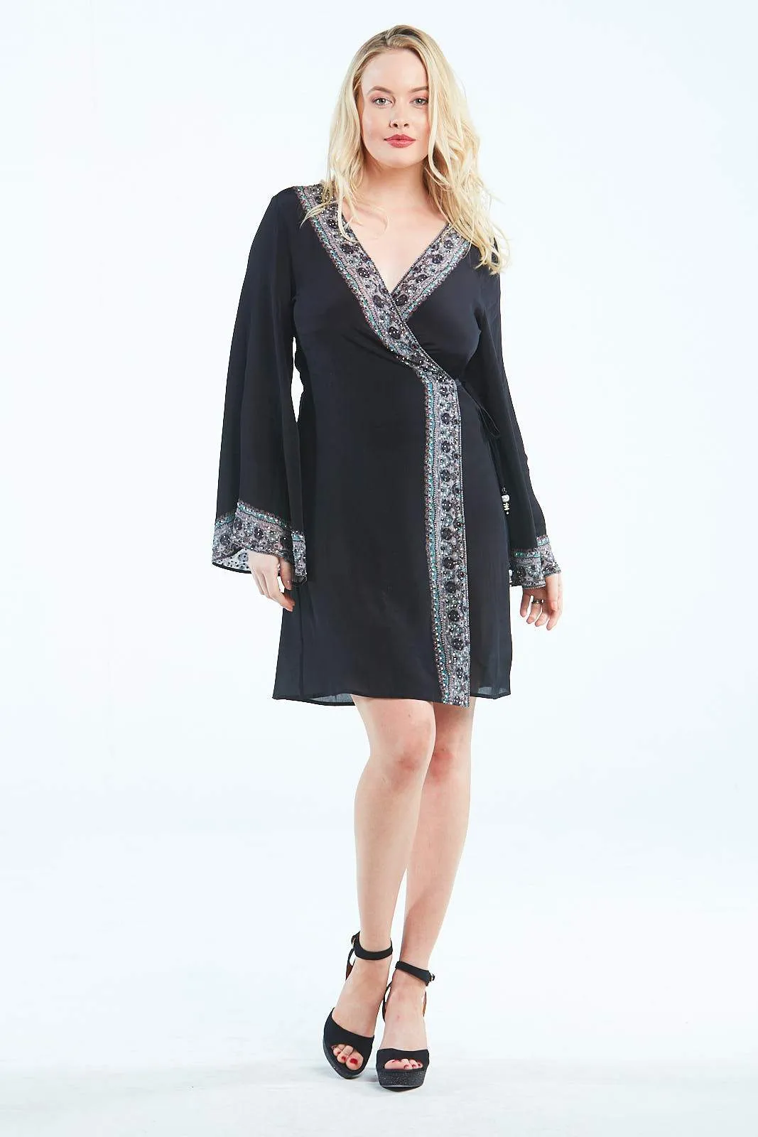 Alice Short Wrap Dress