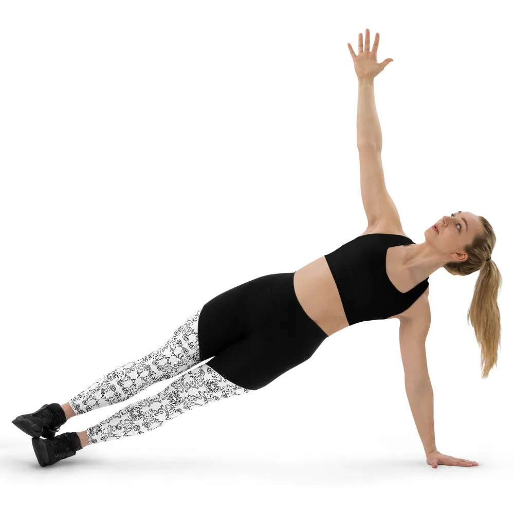 Alpha Flower Sports Leggings