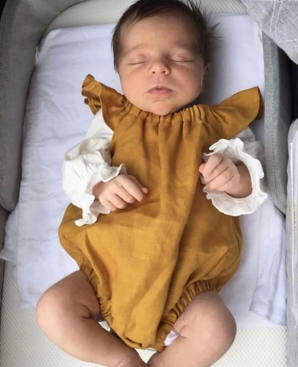 Amber Linen Romper or swing top