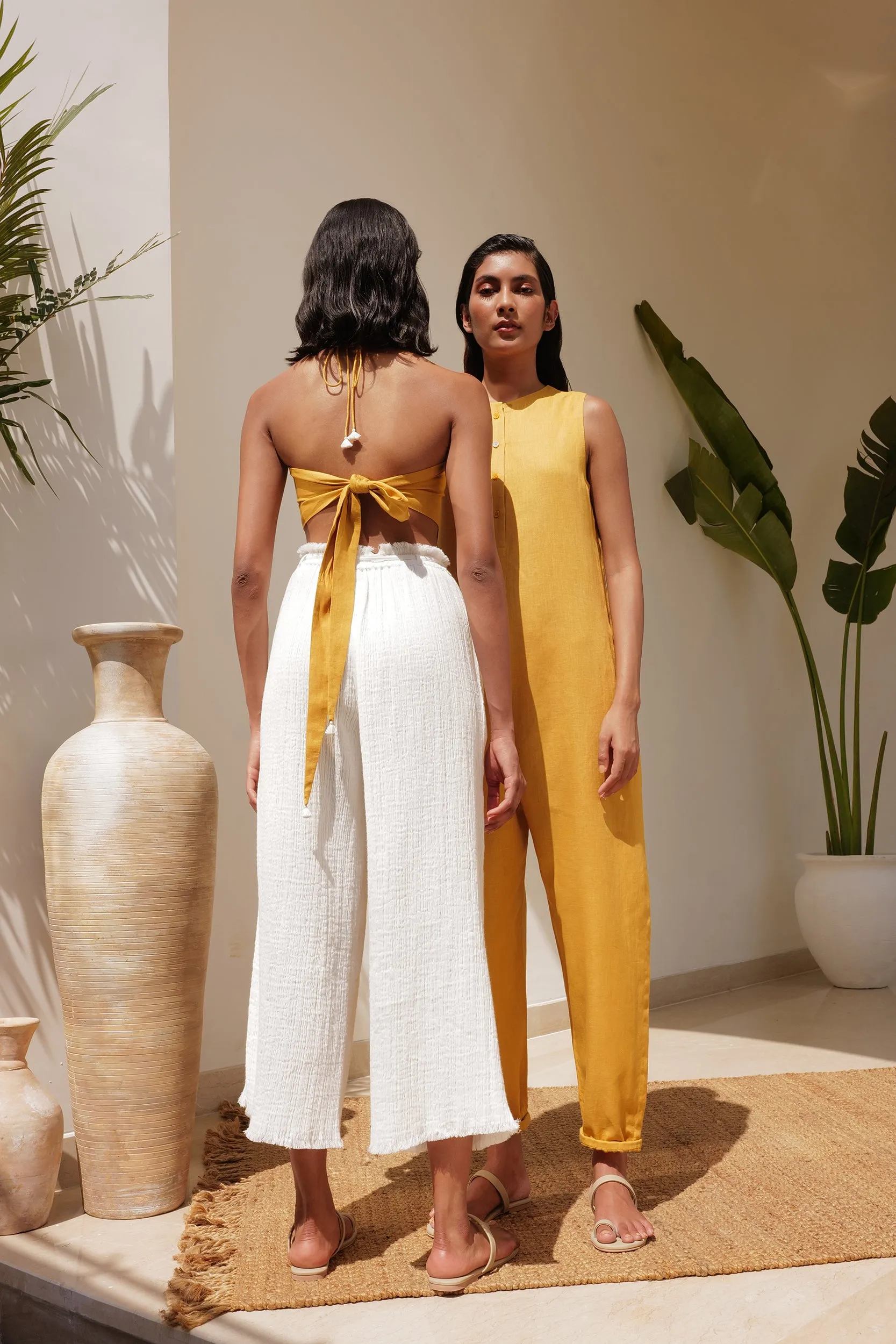 Andaman Jumpsuit (Mustard)