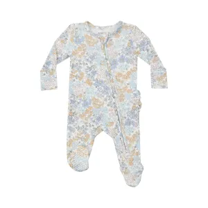 Angel Dear Zipper Ruffle Back Footie - Edith's Floral