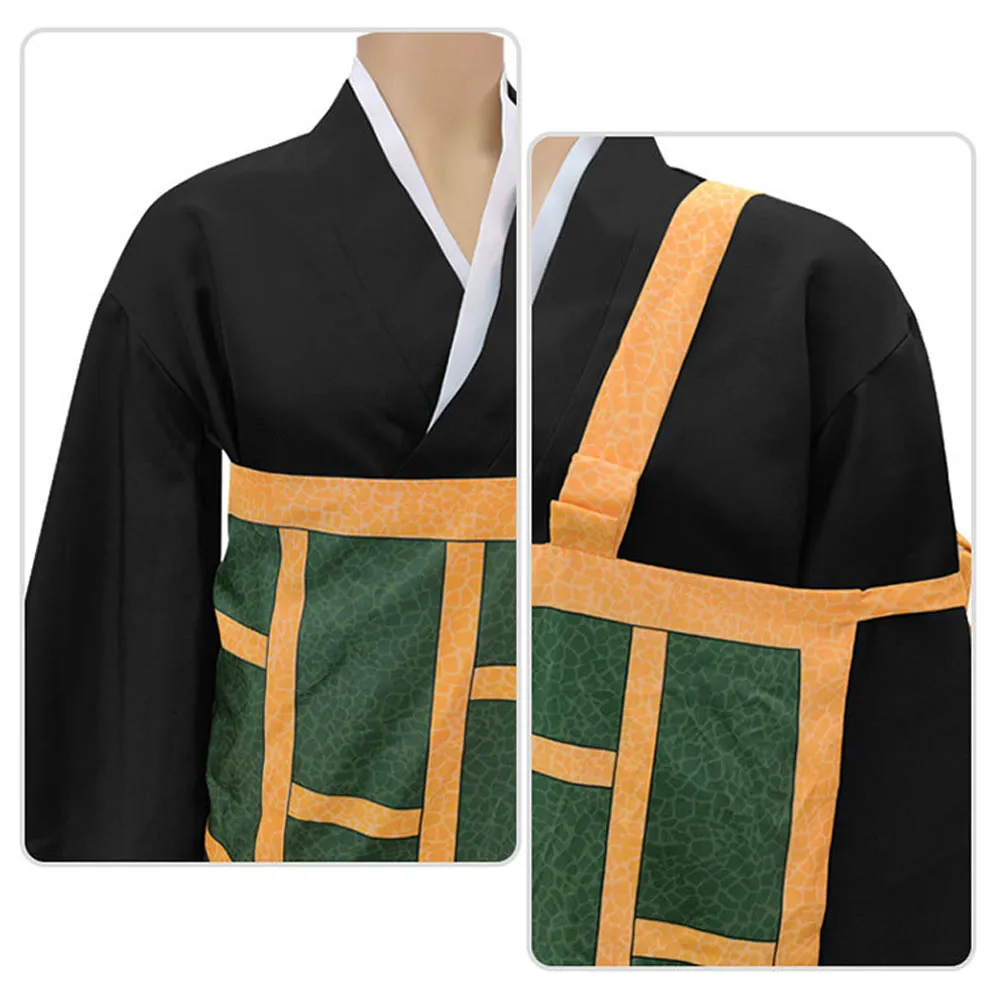 Anime Jujutsu Kaisen Halloween Carnival Suit Suguru Getou Cosplay Costume Kimono Outfit