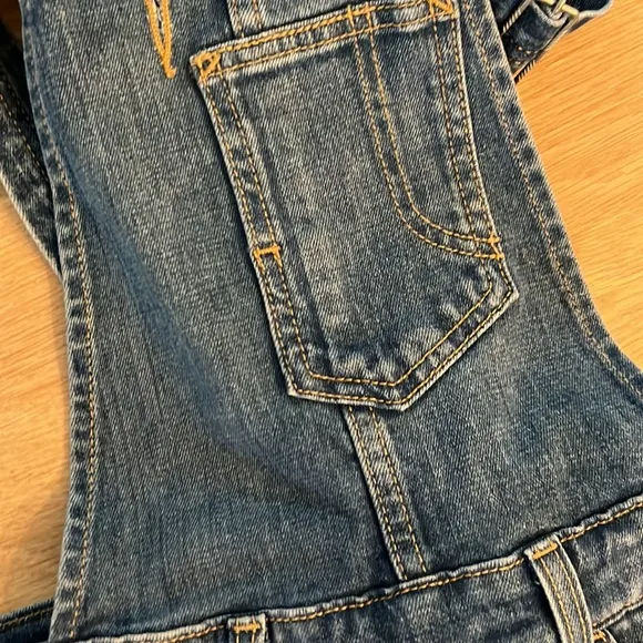 Anthropologie Levi’s New Distressed Overalls XS
