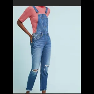 Anthropologie Levi’s New Distressed Overalls XS
