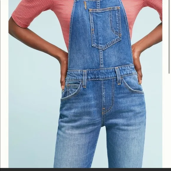 Anthropologie Levi’s New Distressed Overalls XS