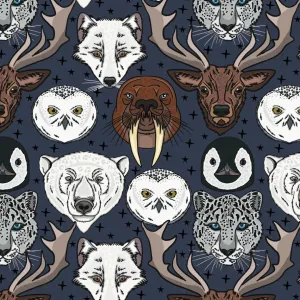 Arctic Friends Rompers