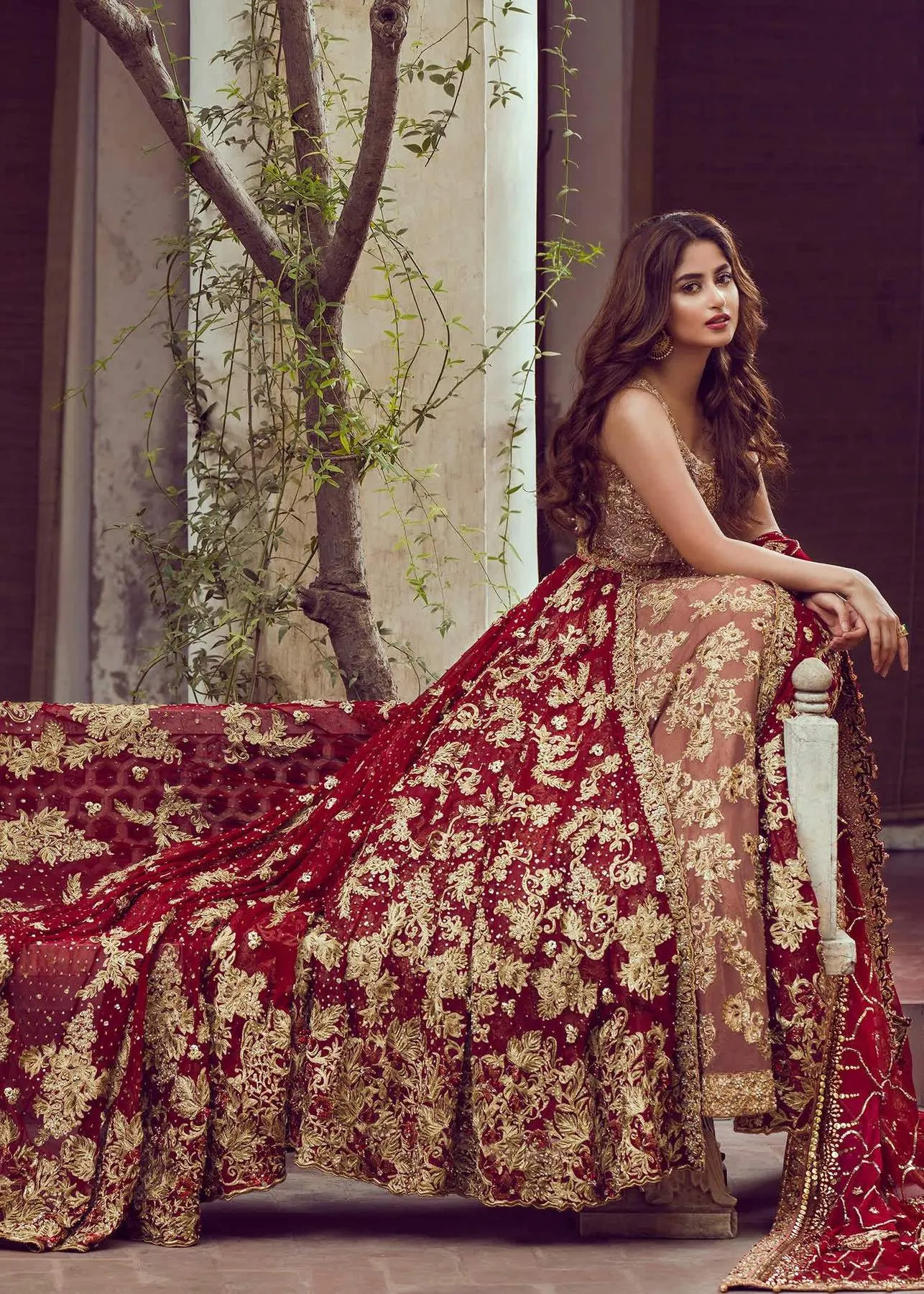 Asian Designer Bridal Lehnga Choli Outfit #C2030