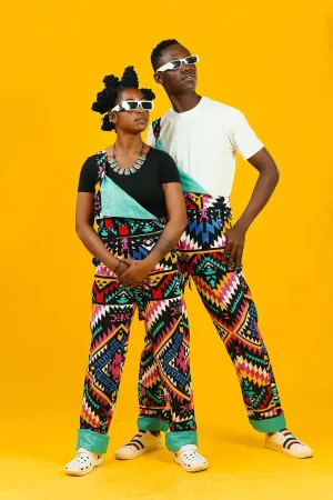 Aztec Festival Dungarees
