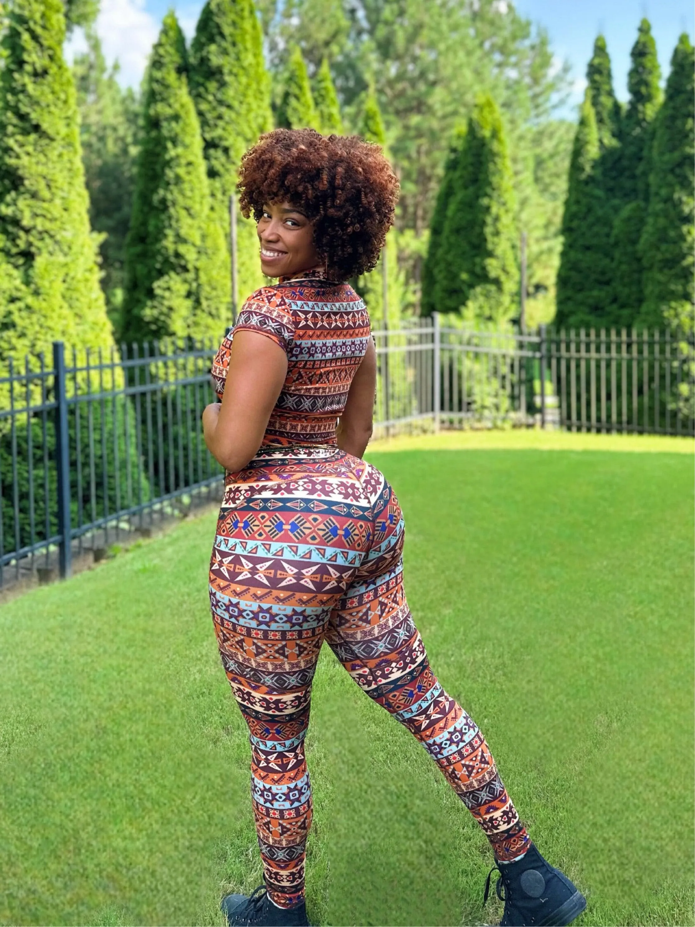 Aztec Queen Fitness Leggings