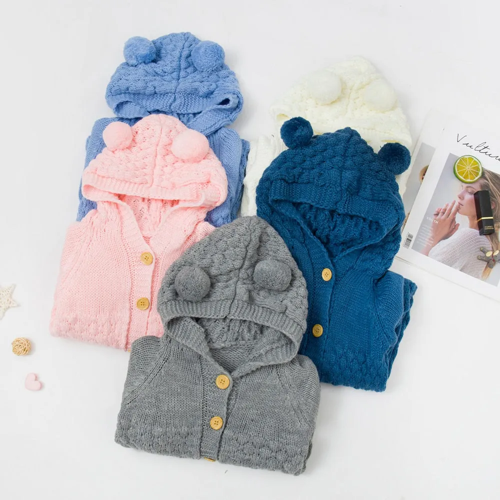 Baby Boy Girl Knit Romper