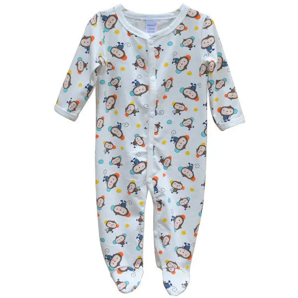 Baby Clothing Spring Autumn Unisex born Baby Clothes 100% Cotton Cartoon Rompers Long Sleeve