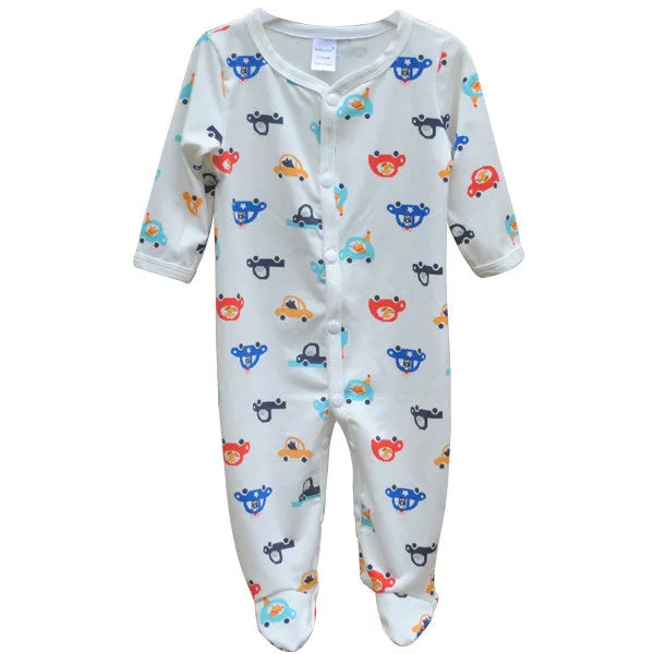 Baby Clothing Spring Autumn Unisex born Baby Clothes 100% Cotton Cartoon Rompers Long Sleeve