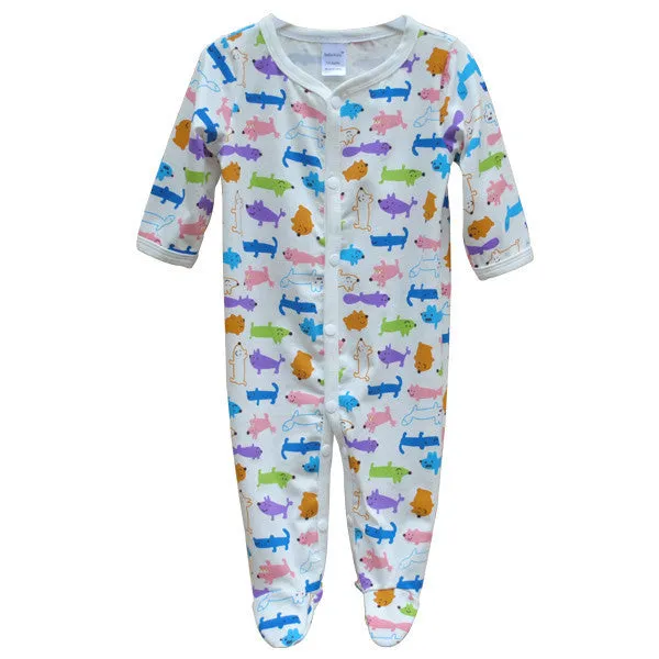Baby Clothing Spring Autumn Unisex born Baby Clothes 100% Cotton Cartoon Rompers Long Sleeve