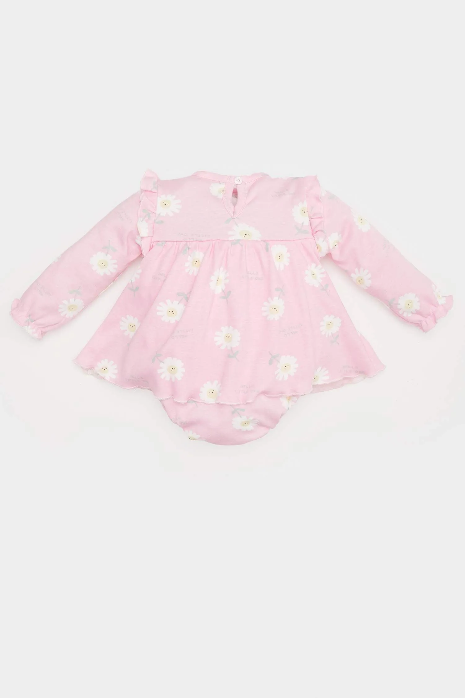 Baby Girl Newborn Floral Jumpsuit Dress Socks 2 Piece Set