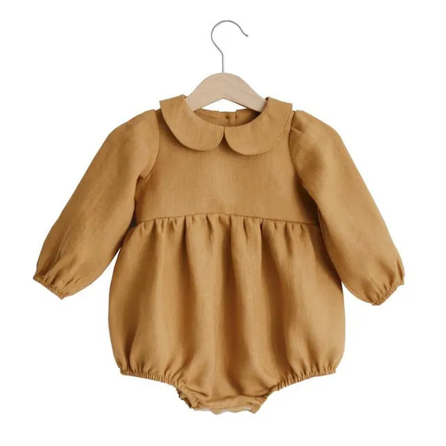 Baby Girl Rompers Long Sleeve
