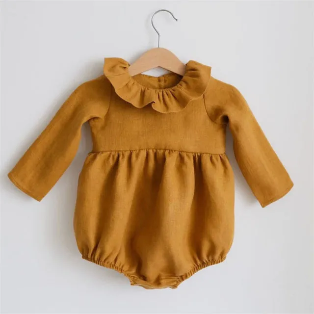 Baby Girl Rompers Long Sleeve