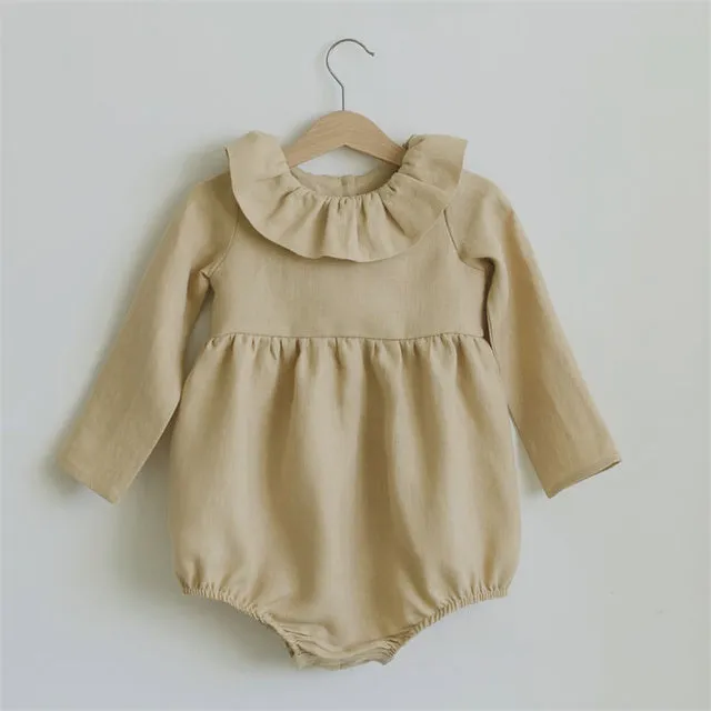 Baby Girl Rompers Long Sleeve