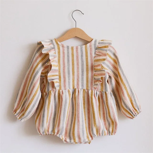 Baby Girl Rompers Long Sleeve