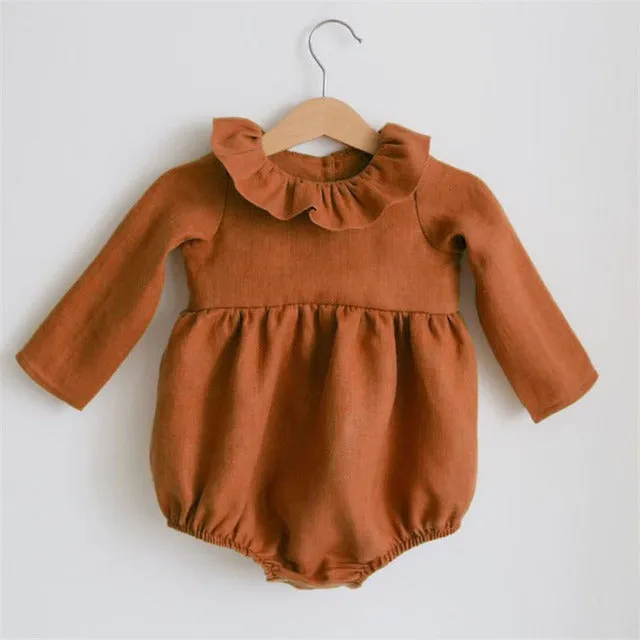 Baby Girl Rompers Long Sleeve