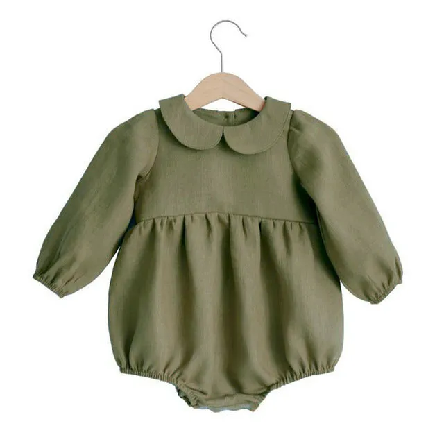 Baby Girl Rompers Long Sleeve