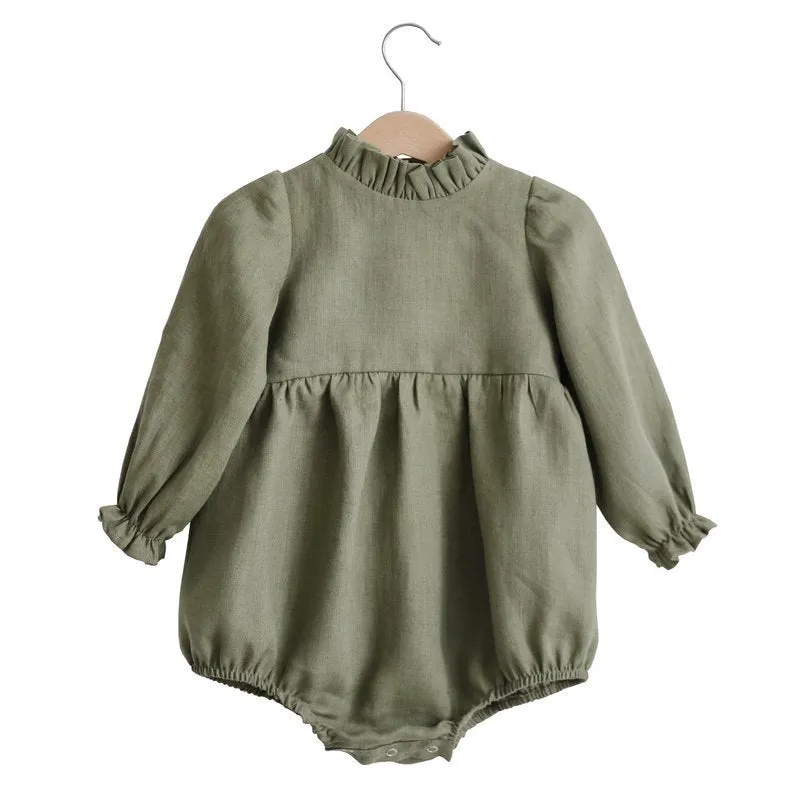 Baby Girl Rompers Long Sleeve