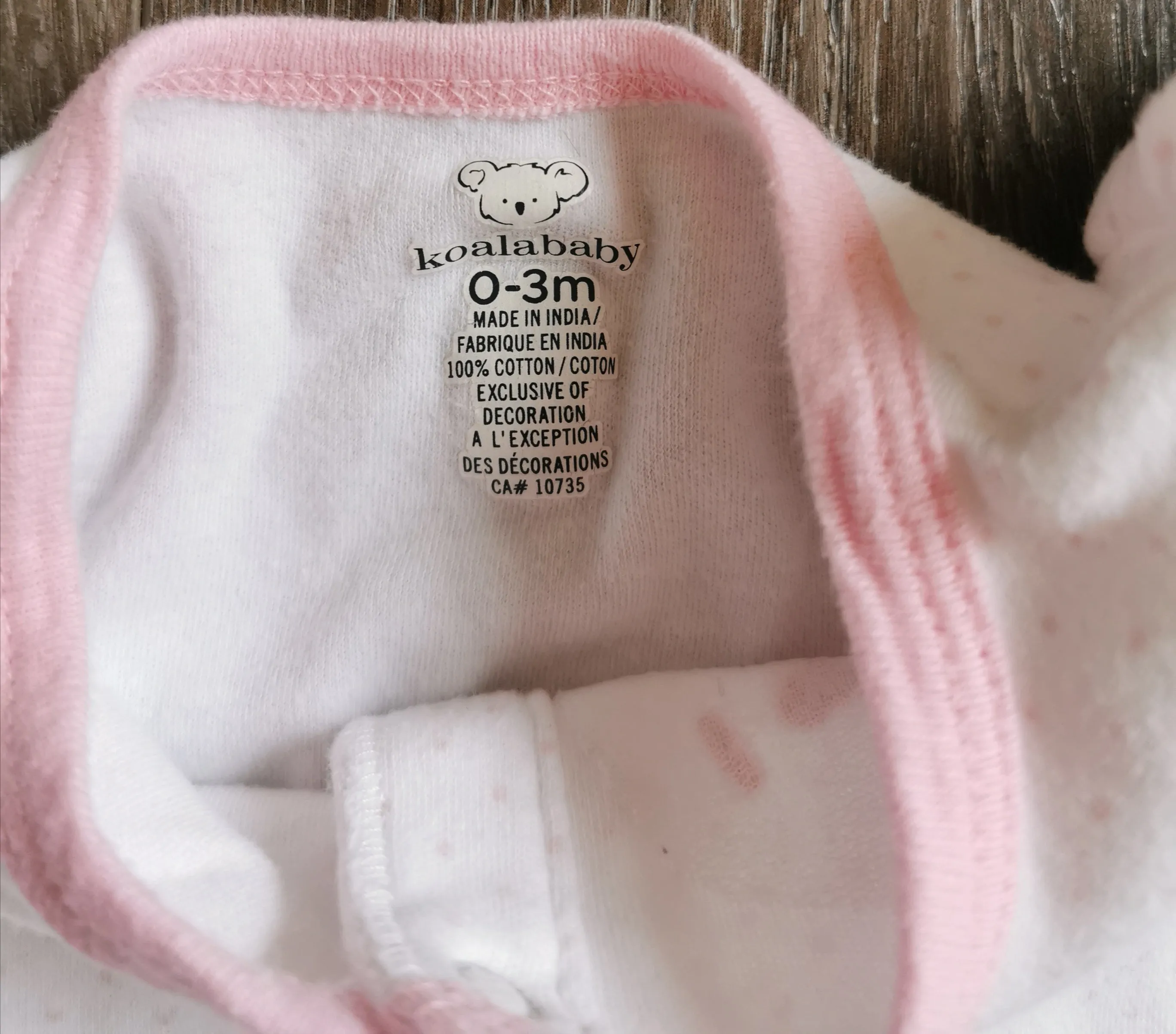 BABY GIRL SIZE 0/3 MONTHS - KOALA BABY & CHILDREN'S PLACE, 2 Pack Sleep & Play One-pieces EUC B32