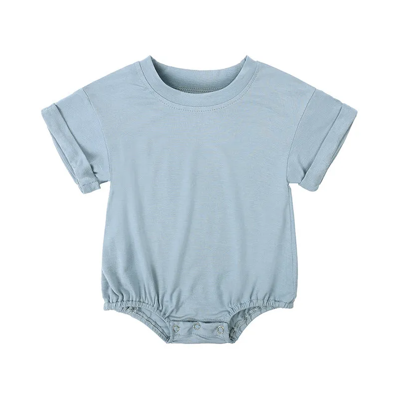 Baby Summer Romper - Blue