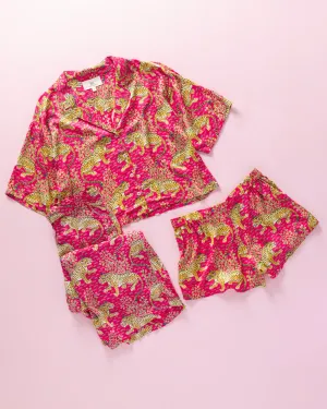 Bagheera - Satin Dreams Bundle - Hot Pink