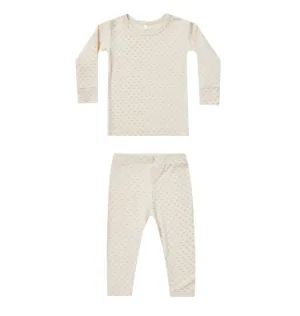 Bamboo Pajama Set | Oat Check