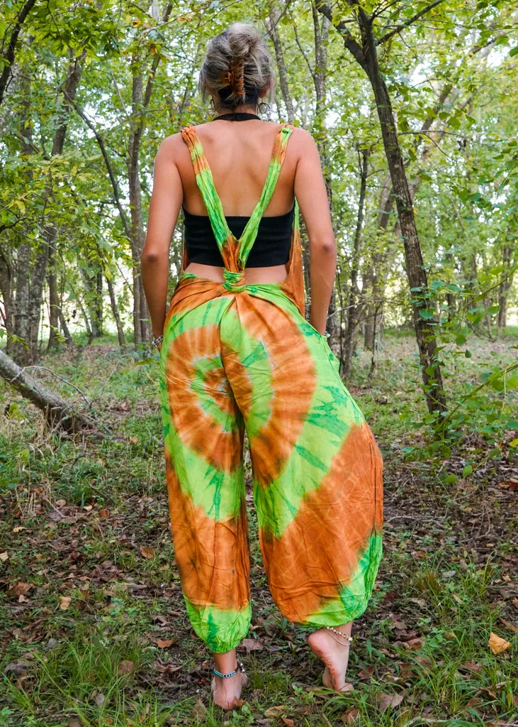 Barefoot Gypsy Racerback Dungarees Jumpsuit Romper