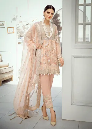 Beautiful Pakistani Peplum Dress With Hand Embroidery # CA134
