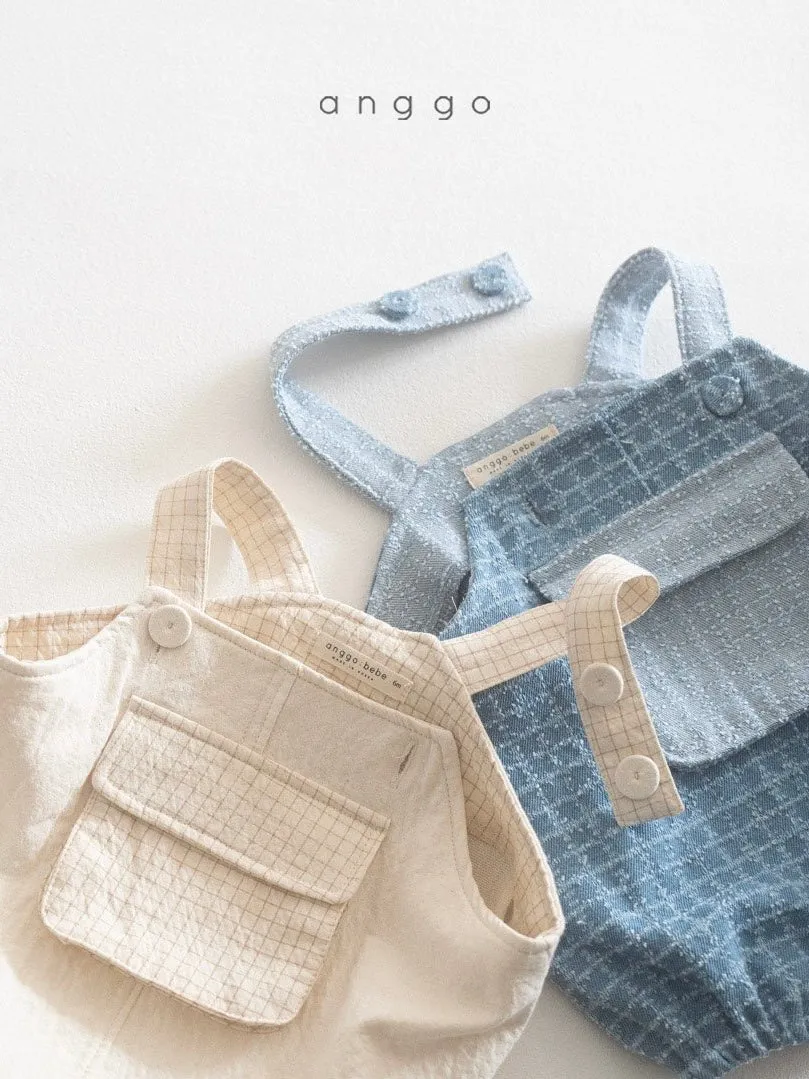 Bebe sand overall rompers