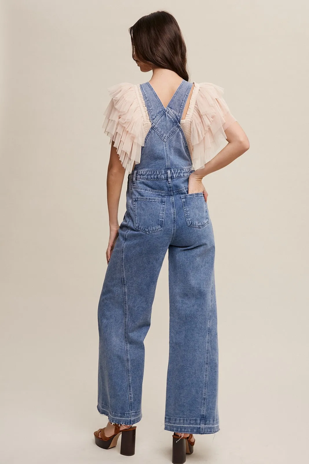 Been There, Done That Denim Overalls