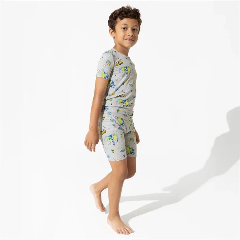 Bellabu Bear - Toddler Batman Kids Bamboo Short Set